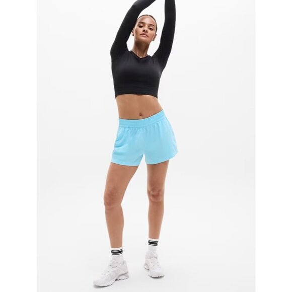 Athleta XS Weekender Run Short Aqua Blue X-Small - Picture 1 of 6